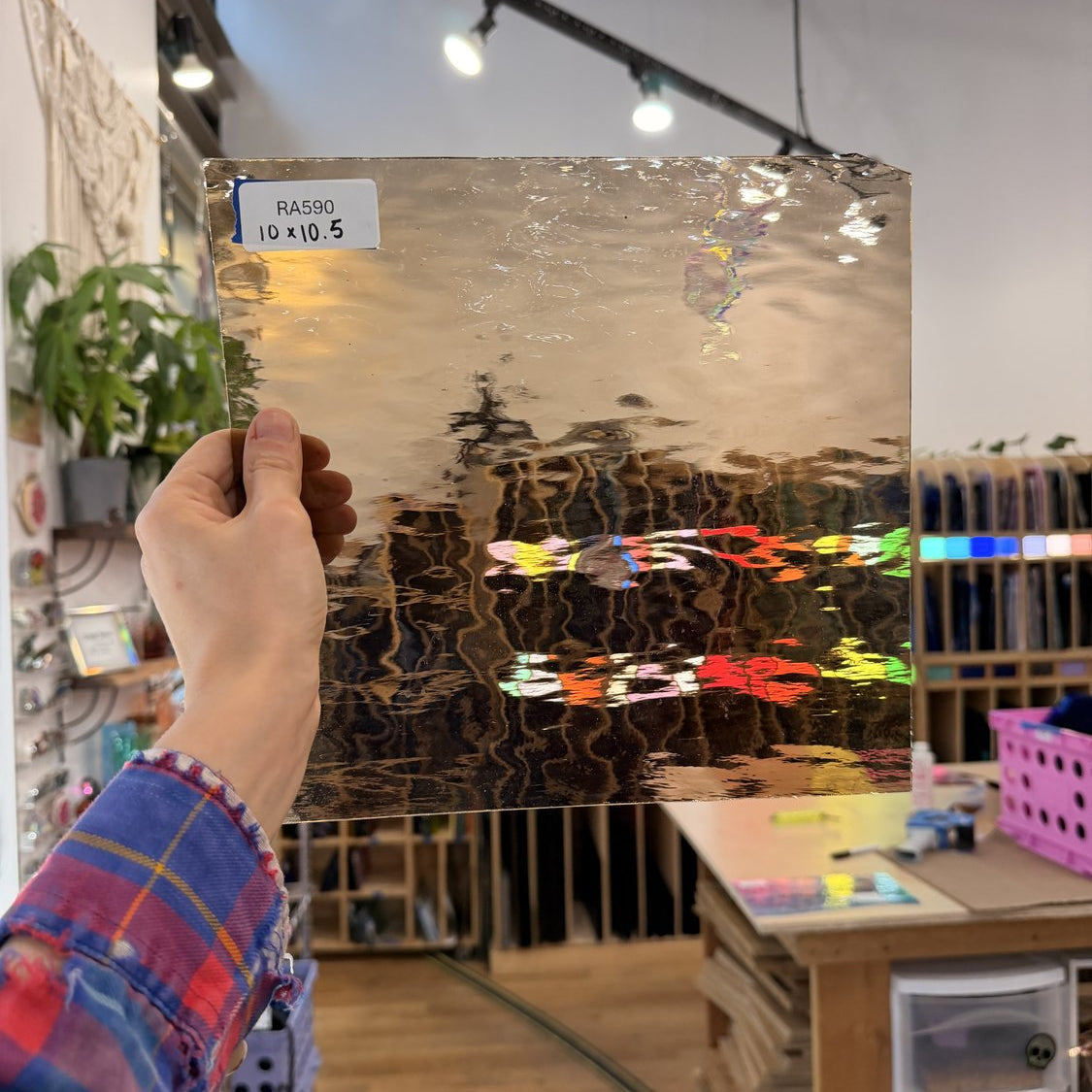 Bronze Transparent Waterglass Spectrum Sheet Glass