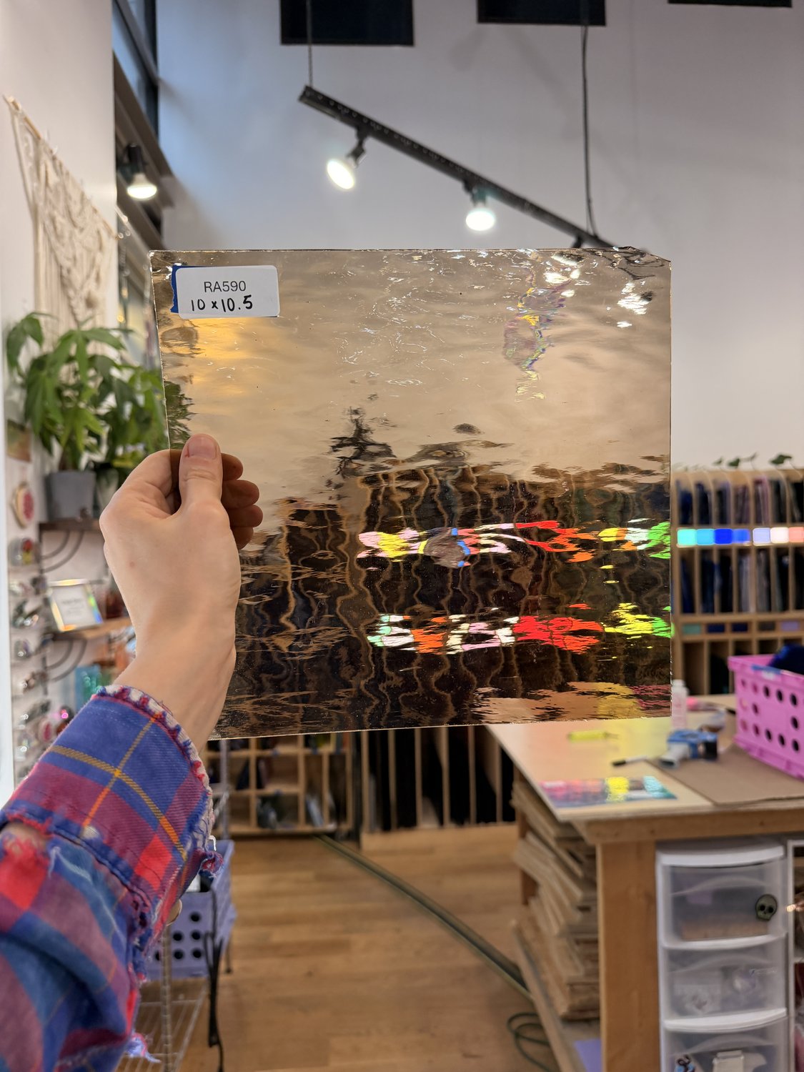 Bronze Transparent Waterglass Spectrum Sheet Glass