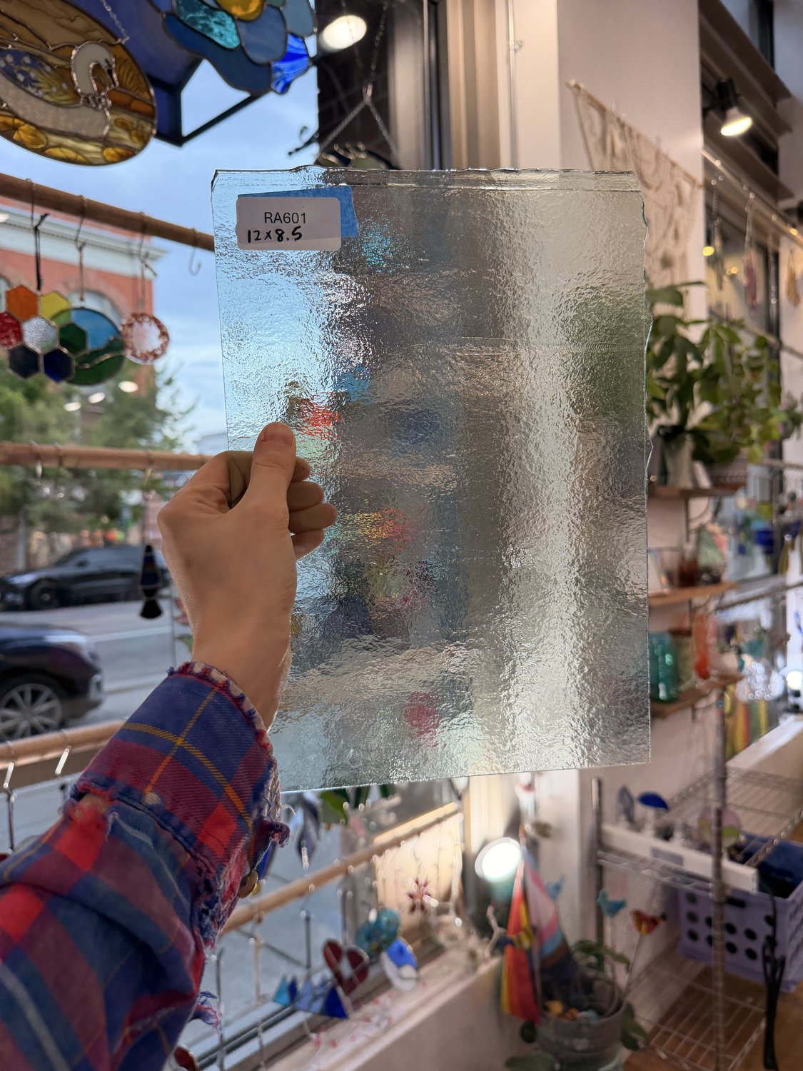 Pale Mint Transparent  Bullseye Fusible 90 COE Sheet Glass – RA601