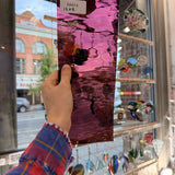 Light Purple Pink Oceanside Waterglass  96 COE Sheet Glass – RA614