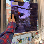 Grape Purple Oceanside Fusible 96 COE Sheet Glass