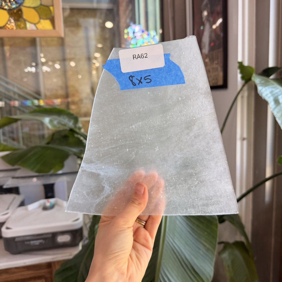White Milky Youghiogheny Sheet Glass Youghiogheny Glass Default Title