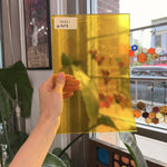 Struck Yellow Double Roll Bullseye Fusible 90 COE (BE 1120 30F) – RA621