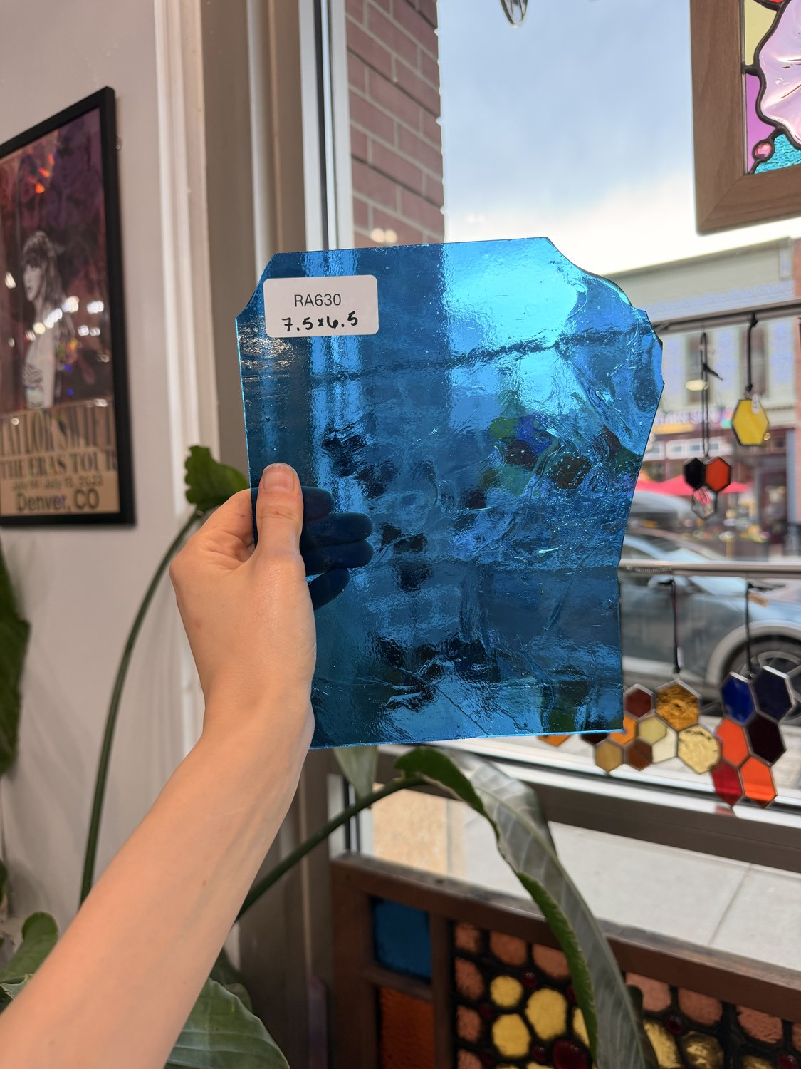 Medium Blue Transparent Kokomo