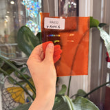 Orange Bullseye Transparent Fusible 90 COE (Pre-Strcuk) – RA632