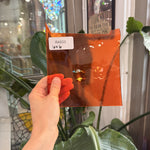 Orange Bullseye Transparent Fusible 90 COE (Pre-Strcuk) – RA633
