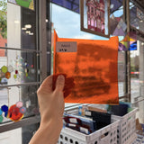 Orange Bullseye Transparent Fusible 90 COE (Pre-Strcuk) – RA633