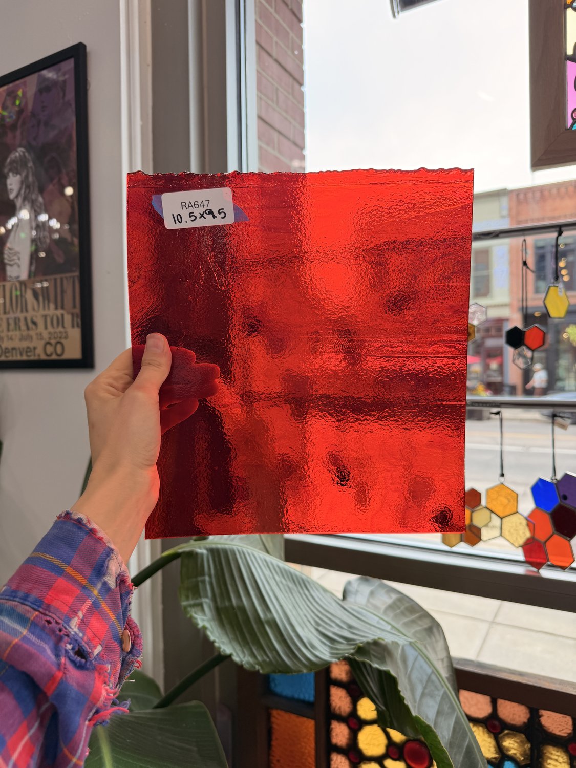 Red Transparent Bullseye – RA647