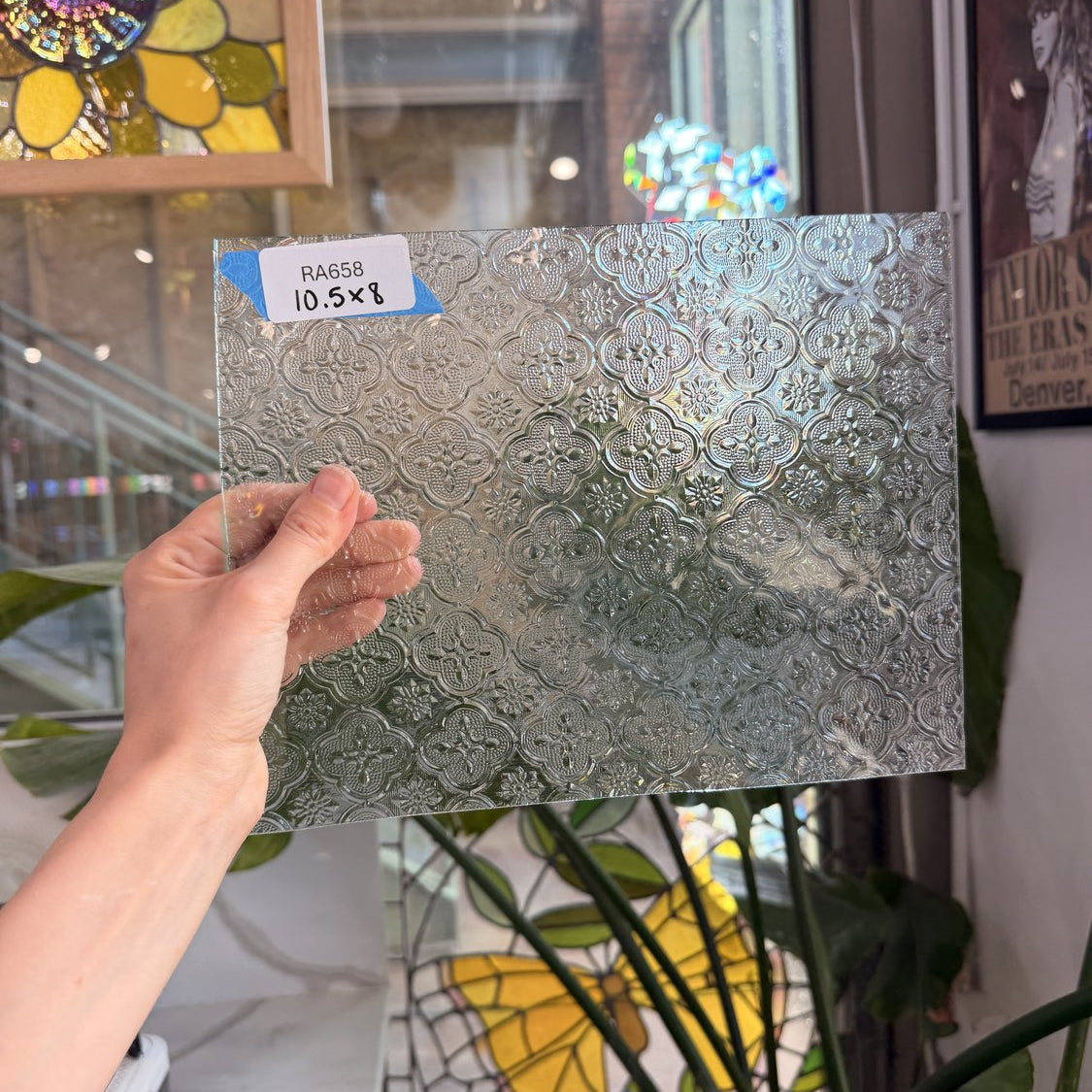 Clear Morisco Lace