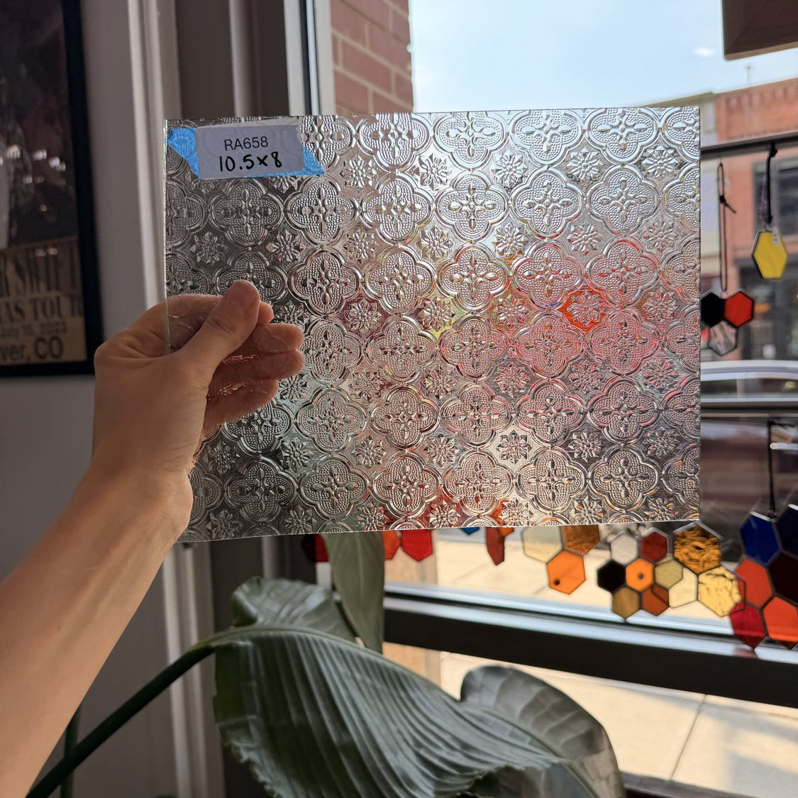 Clear Morisco Lace
