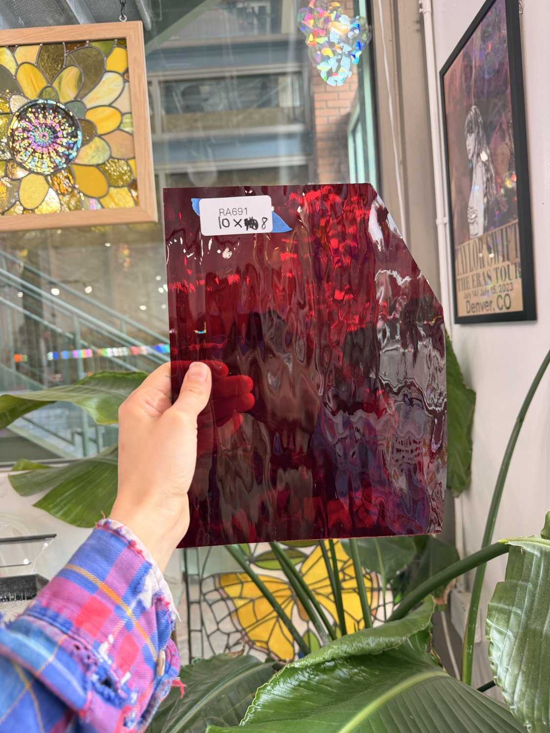 Red Waterglass