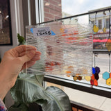 Transparent Iridescent Stringer Bullseye Fusible 90 COE – RA693