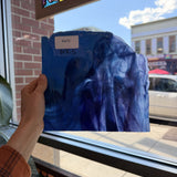 Mixed Purple Blue Youghiogheny Sheet Glass Youghiogheny Glass