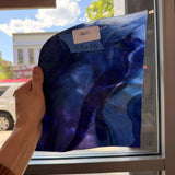 Mixed Purple Blue Youghiogheny Sheet Glass Youghiogheny Glass