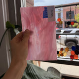 Vintange Rare Hot Pink Spectrum Sheet Glass