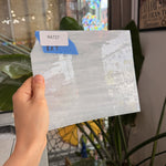 White Wispy Opal Spectrum Sheet Glass