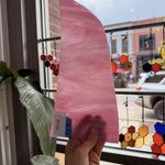 Vintange Rare Hot Pink Spectrum Sheet Glass