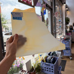 Tan White Opal Wispy Kokomo Sheet Glass