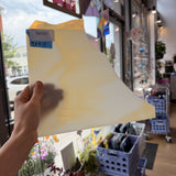 Tan White Opal Wispy Kokomo Sheet Glass