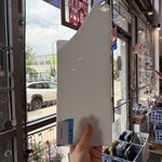 White Opal Oceanside Sheet Glass
