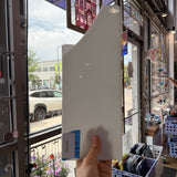 White Opal Oceanside Sheet Glass