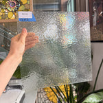 Clear Hammered Wissmach Sheet Glass
