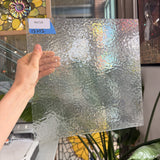 Clear Hammered Wissmach Sheet Glass
