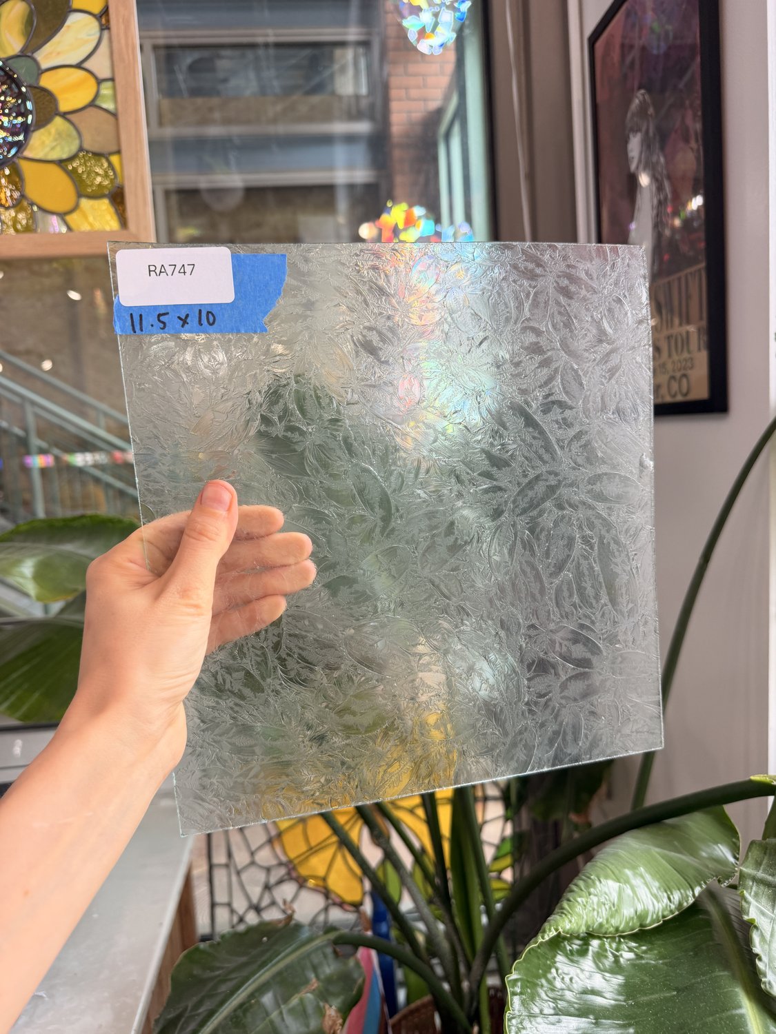 Clear Glue Chip Sheet Glass