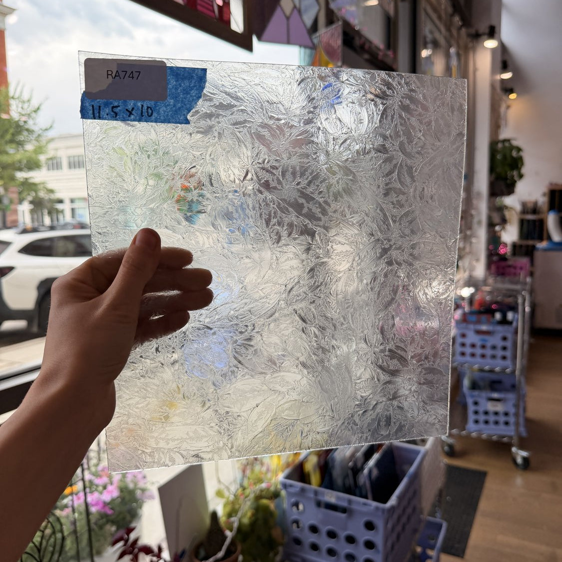 Clear Glue Chip Sheet Glass
