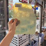 Yellow Milky Mottle Chicago Art Glass – RA752