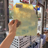 Yellow Milky Mottle Chicago Art Glass – RA752