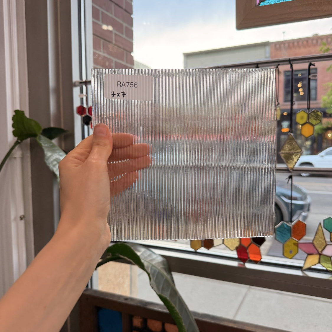 Clear Reeded