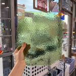Pale Green Transparent Textured