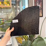 Black Textured Bullseye