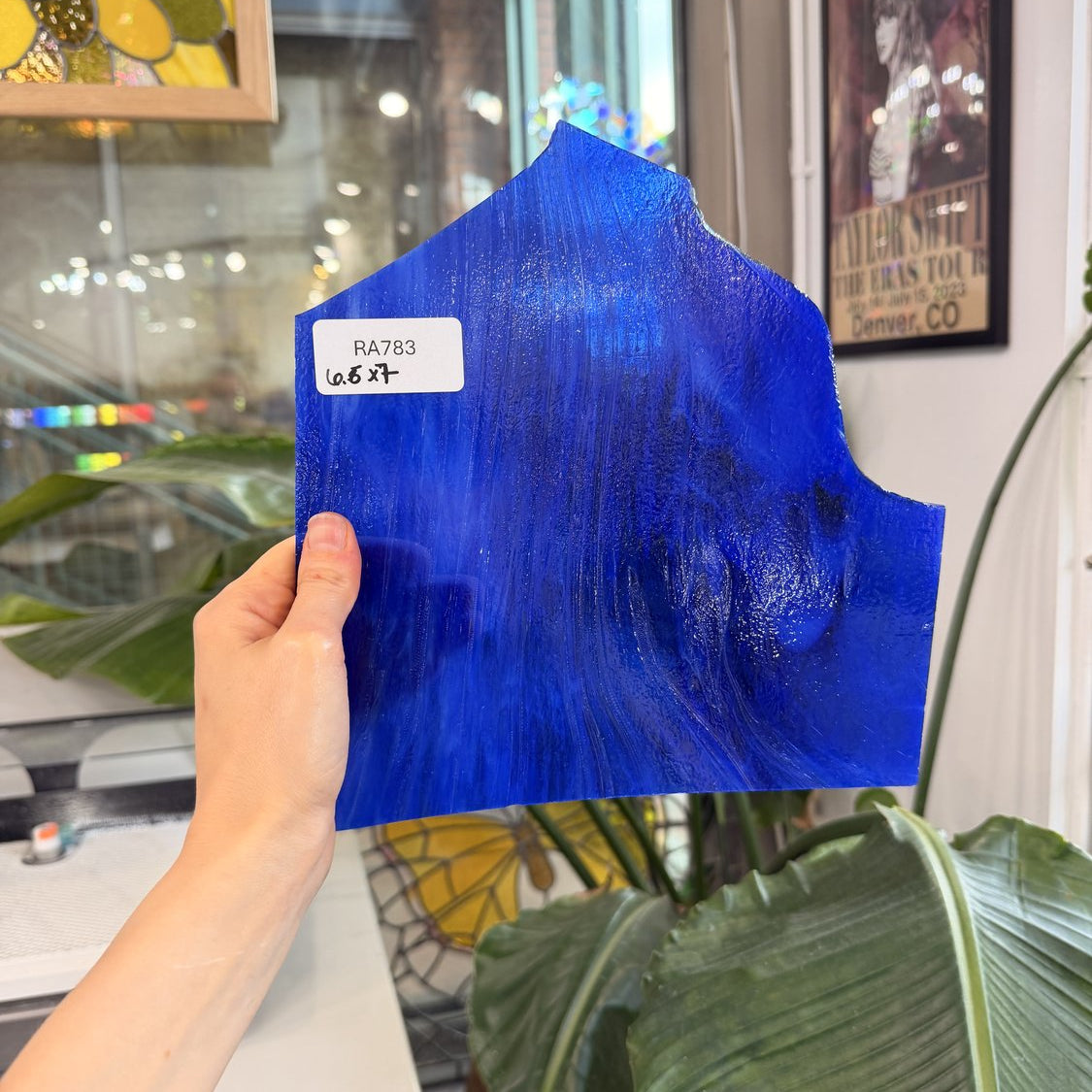Dark Blue Textured Transparent