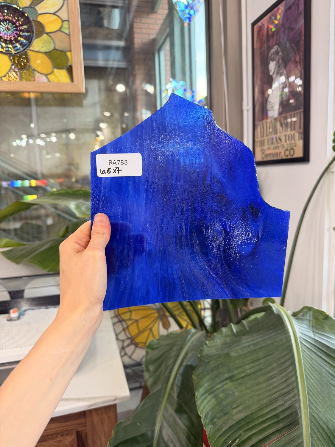 Dark Blue Textured Transparent