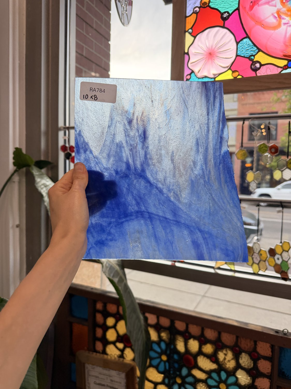 Blue Clear Stipple Youghiogheny