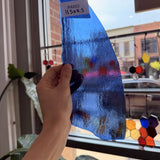 Medium Blue Transparent Bullseye