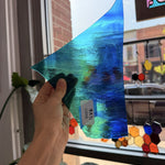 Blue Green Mixed Transparent