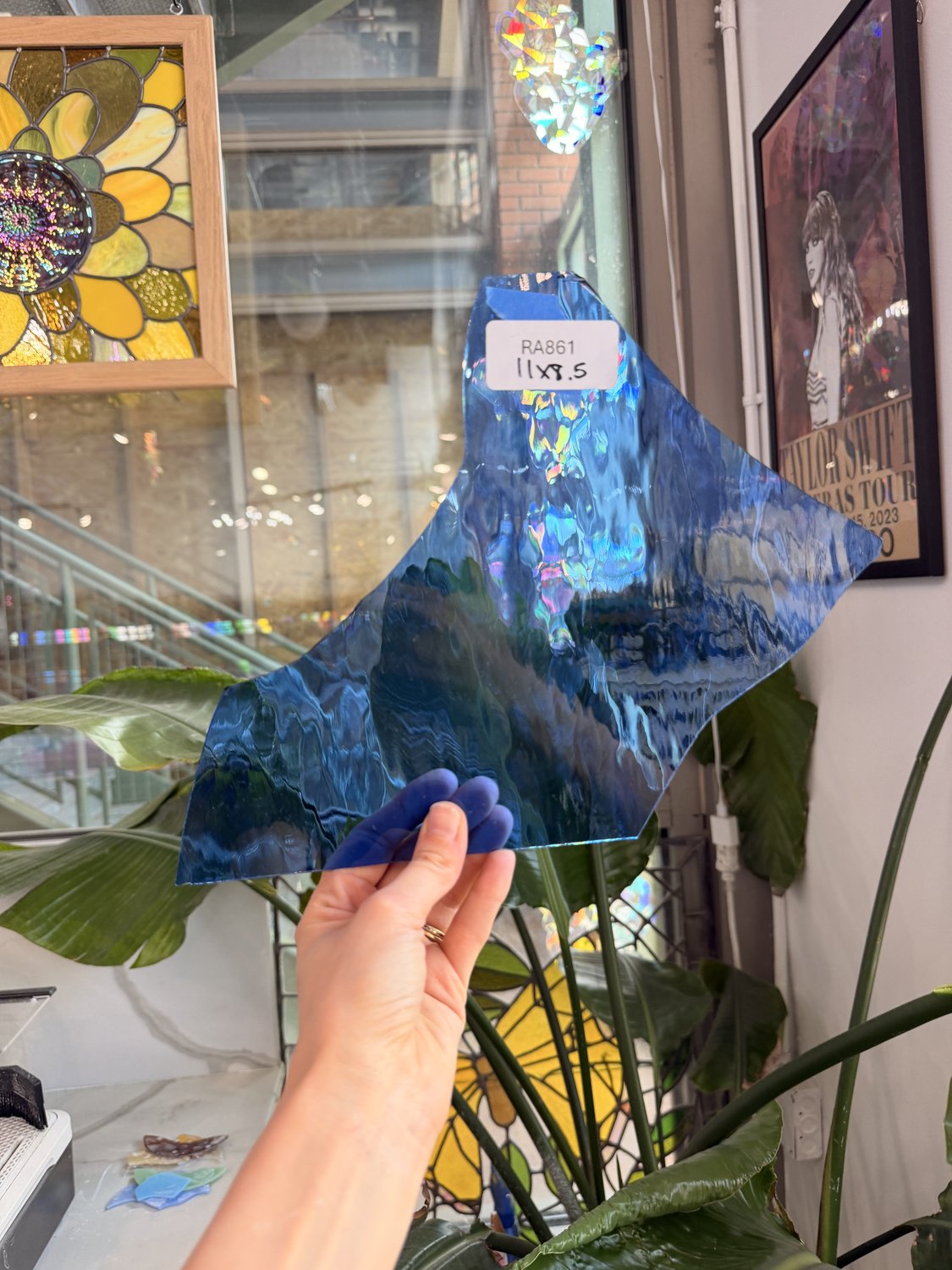Medium Blue Waterglass