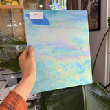 Blue Wispy Iridescent Wissmach