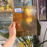 Mixed Amber Clear Chicago Art Glass – RA888