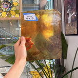 Mixed Amber Clear Chicago Art Glass – RA888