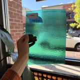 Emerald Green Iridescent Bullseye Fusible 90 COE