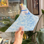 Clear Mottled Chicago Art Glass – RA900