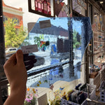 Light Blue Spectrum Artique Sheet Glass