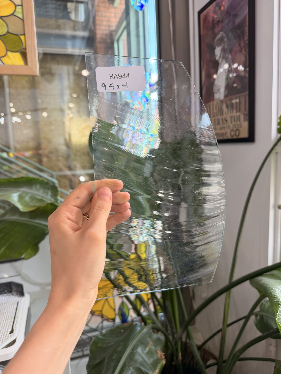 Clear Spectrum Baroque Sheet Glass