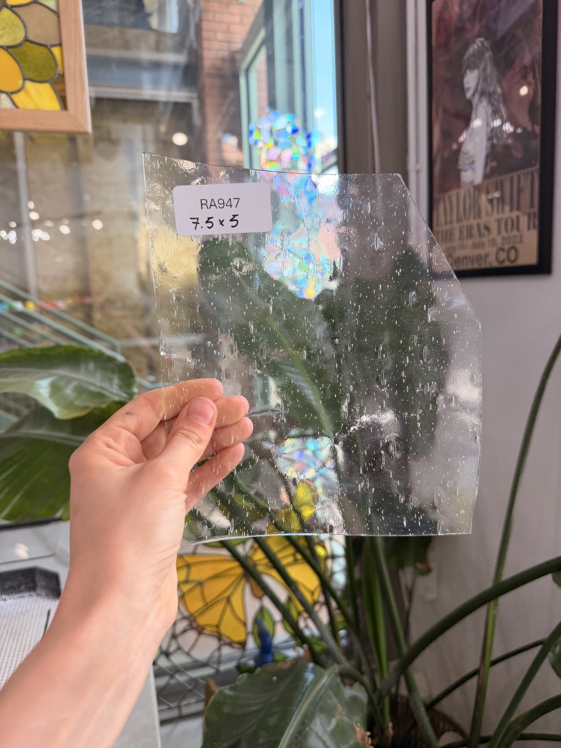 Spectrum Seedy Vintage Sheet Glass