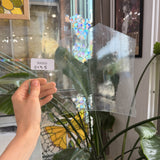 Clear Seedy Oceanside Sheet Glass