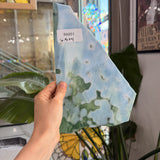 Green Mixed Mottled Youghiogheny Sheet Glass